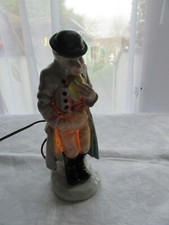 Rauchverzehrer - Mann mit Buch - Gemarkt Duft Tisch Lampe - Porzellan - Aerozon?