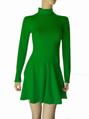 turtleneck green dress Fall Dresses main image 1