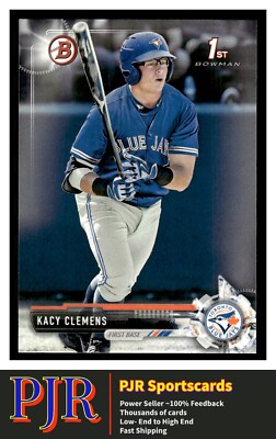 2017 Bowman Draft #BD-101 Kacy Clemens Toronto Blue Jays  Paper