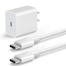 100 New Wall 20W PD Charger Type C Cable for LG G5 H820 LS992 VS987 H830 US992