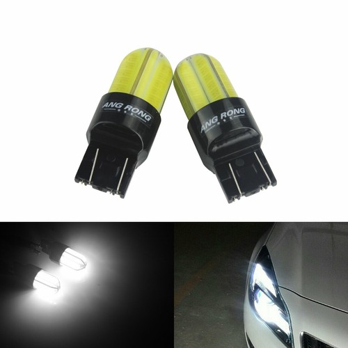 2x White 6000K COB 8 LED 7440 7444 T20 Bulb For Fiat 500 Daytime Running Lights eBay
