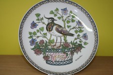 Hutschenreuther Wandteller 26 cm, Teller d. Monats M&auml;rz, Kiebitz