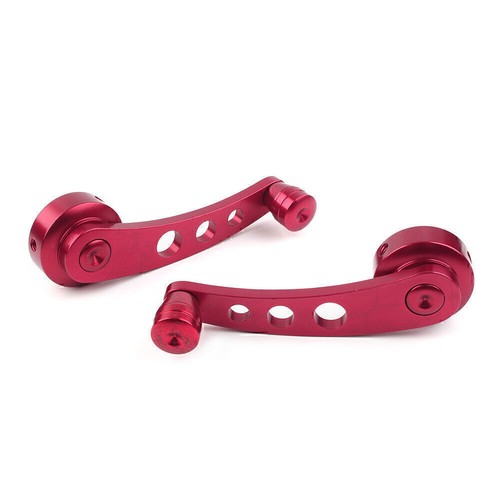2x Universal Aluminum Alloy Window Handle Winder Riser Winder Crank Riser Red - Picture 7 of 12