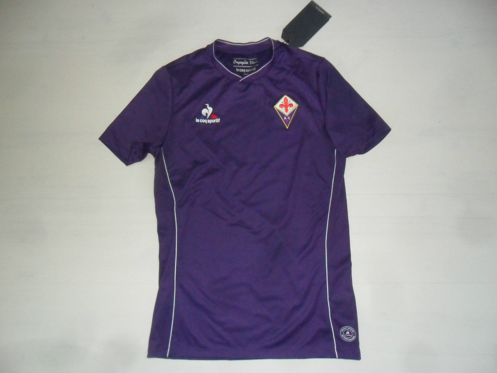 ALTRA FW15 LE COQ SPORTIF FIORENTINA MAGLIA MAGLIETTA BAMBINO JUNIOR SHIRT JERSEY