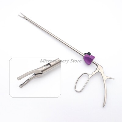 Applicator Clip Applier 10 X 330mm For Weck Hem-O-Lok Purple color Clip L size