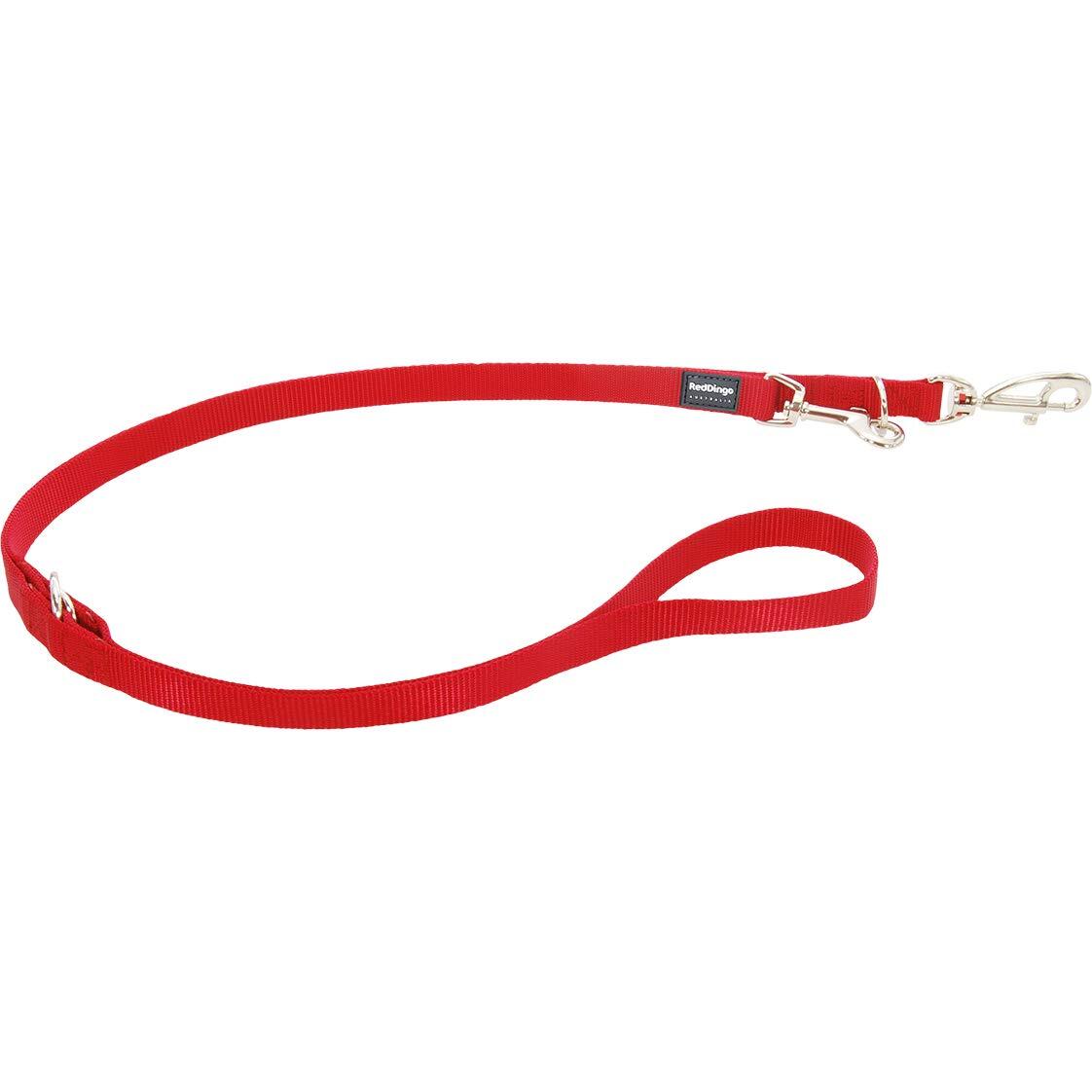 Dog Lead Red Dingo Red (2 X 200 Cm) NUOVO