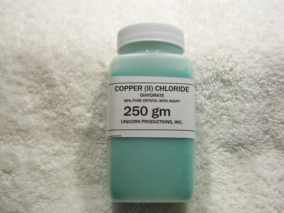 Copper Chloride dihydrate  Reagent 99+% with cert.  - 125 g (NOT 250 g )