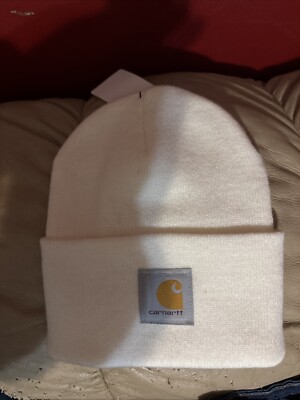 Hat Cap Carhartt Beanie Winter White CARHARTT Knit Cuffed Beanie