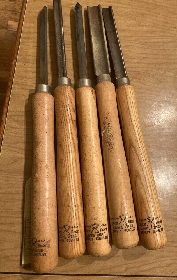 Buck Bros Wood Turning Lathe Chisel Piece Made in USA eBay