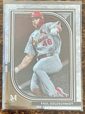 2021 Topps Museum Collection Paul Goldschmidt #32 St. Louis Cardinals