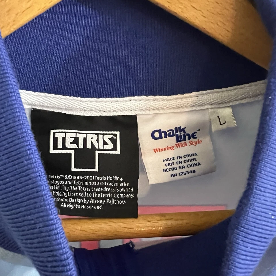 Chaqueta Chalk Line Tetris Track Jacket Hombre’s Grande  Foto 4 de 4