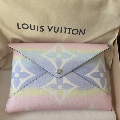 Louis Vuitton LV 2020 Summer Escale Tie Dye Pink Large Kirigami Giant Monogram