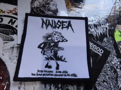Nausea Patch Crust Punk Grindcore Anal Cunt Amebix Wolfbrigade