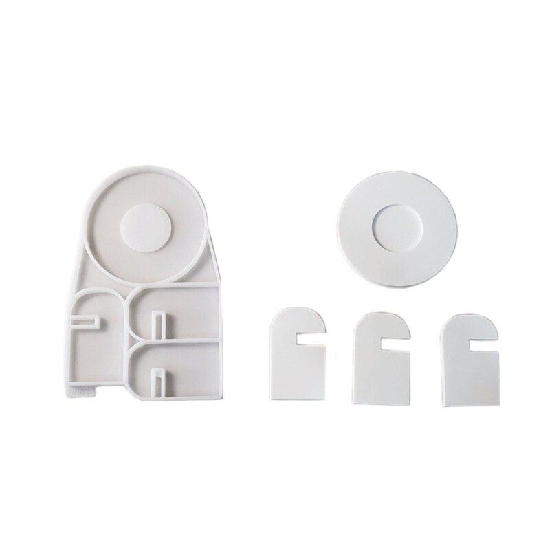 Flexible Silicone Candlestick Mold for DIY Home Decor and Gifts