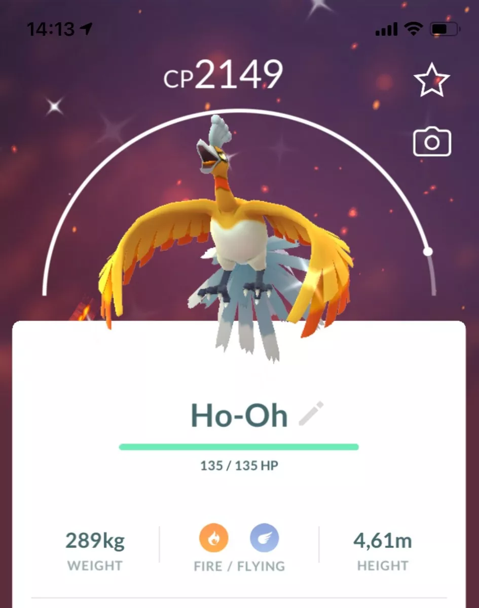 You Have A Very Limited Time To Catch A Shiny Ho-oh This Weekend In 'Pokémon  GO