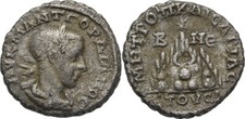 CAPPADOCIA Kappadokien Eusebia Drachme Gordian III.,17mm/ 3,1g Original #KAB467