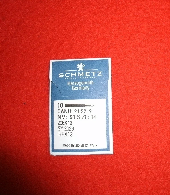 Schmetz-Flachkolbennadel 206x13, Nm 80, Nm 90, SUK Nm 80 ++