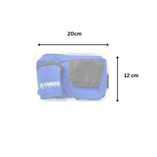 YAMAHA Belt bag Blue 3 pocket