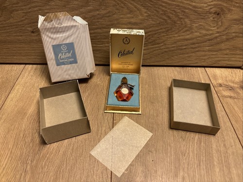 Very Rare Vintage 1957 Celestial by Anjou Perfume Parfums 1/4 Oz New Open Box