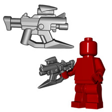 Brickwarriors Custom Skewer SMG Weapon for Minifigures -Pick your Color -