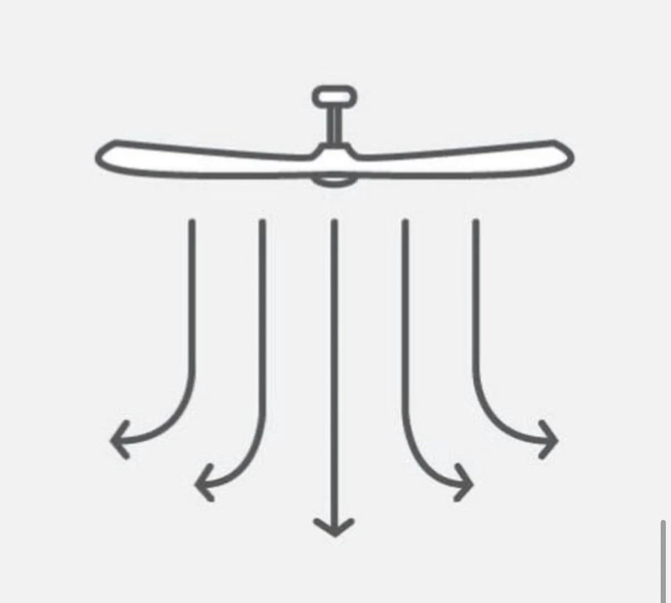 Generation Lighting Fans Jovie 58" LED Ceiling Fan, Black/Walnut - 3JVR58MBKD - Image 3 of 4