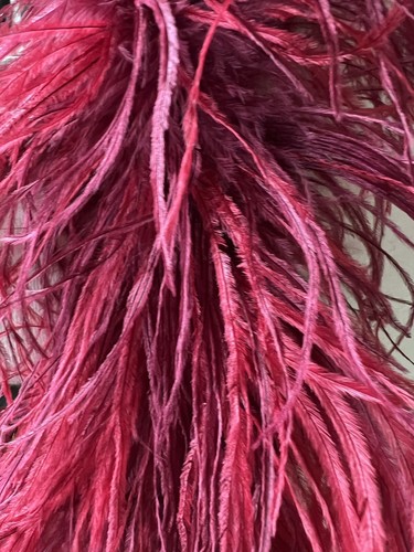 Ostrich Feather Vintage Boa Scarf 60” Long Premium Delicate Ostrich Feathers AL - Picture 17 of 17