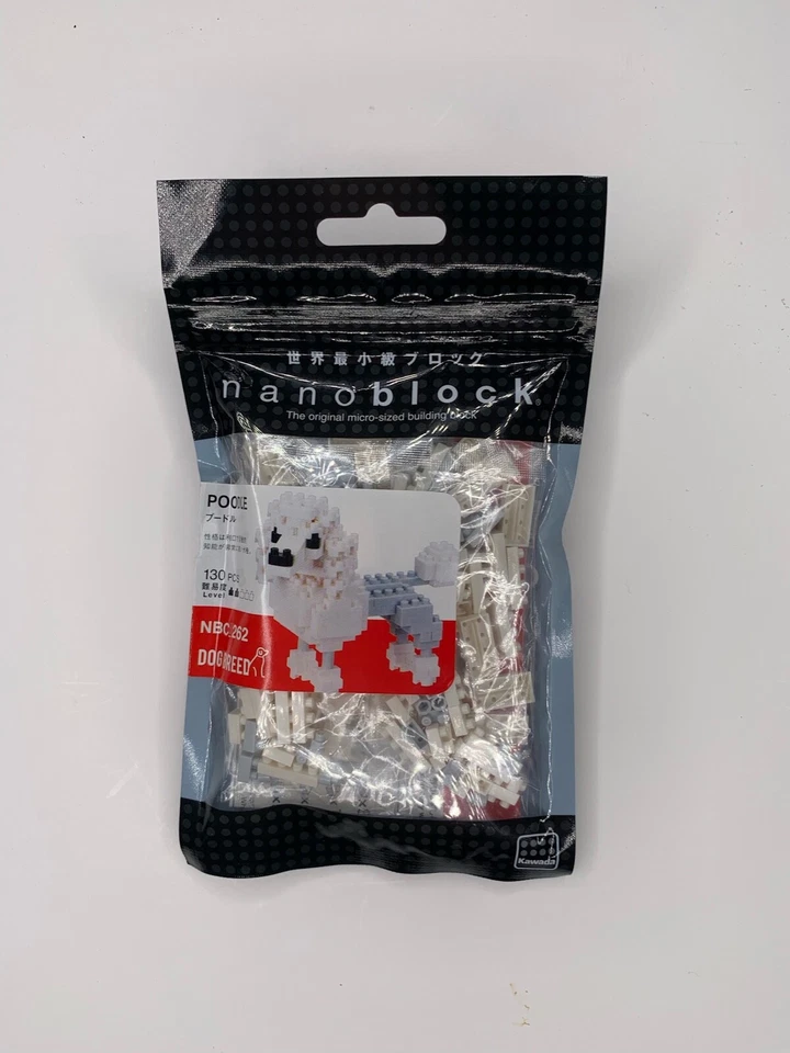 Caniche Nanoblock blanco NBC_262 100 piezas edades 8 en adelante Foto 2 de 4