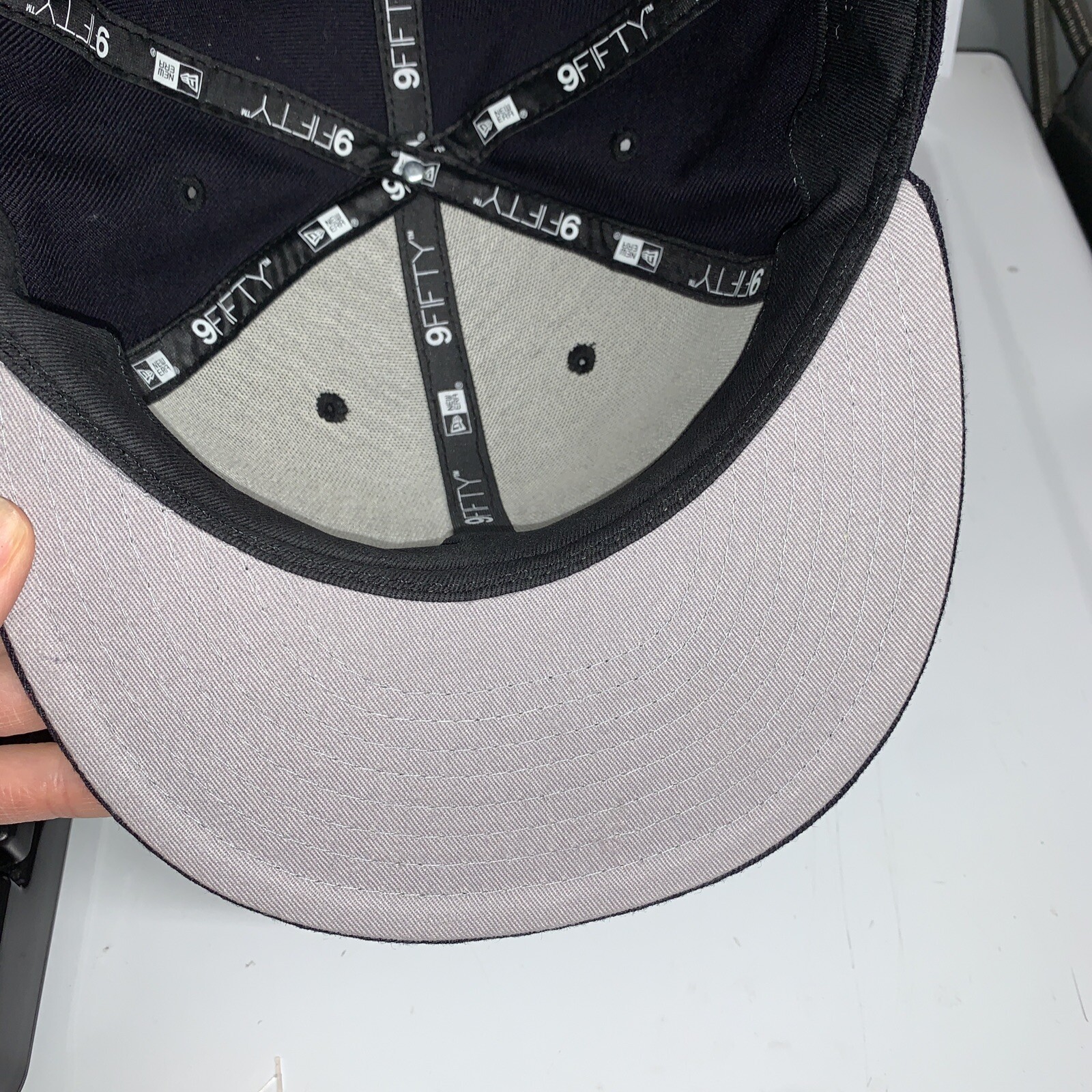 NEw York Baseball Cap Blue Mens New Era 9Fifty OSFM Snapback 6 Stars