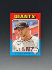 2024 Topps Heritage High Number Keaton Winn Rookie Mini SP