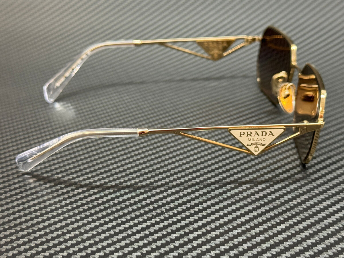 PRADA PR A51S ZVN30C Pale Gold Grey Gradient Women's 58 mm PRADA PR A51S ZVN30C Pale Gold Grey Gradient Women's 58 mm
