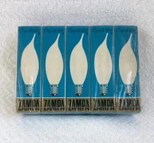 ZAMPA Vintage New 25W 120v Clear Decorative Bulbs | 5-pack in Orig Shrink Wrap