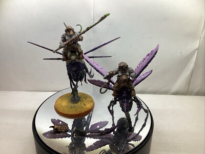 Warhammer AoS Maggotkin PUSGOYLE BLIGHTLORDS 2x models built Kitbash SD92514