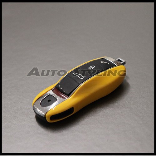 Cubierta de llave para estuche remoto Porsche llavero protección bolsa cuchillas laterales coche inteligente - Imagen 25 de 48