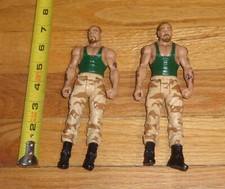 2016 WWF WWE Mattel Bushwhackers Wrestling Figures Battle pack 40 Luke Butch WCW