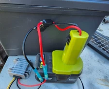 Power Connector for DIY RC Car Toys Robotics Power Wheels Adapter for Ryobi 18V