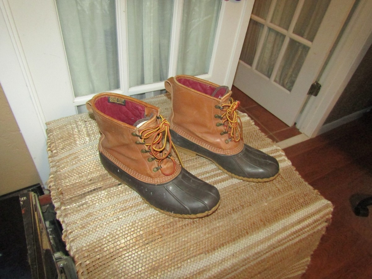L.L. Bean Maine Hunting Shoe Thinsulate Gore-Tex Duck Boot Size 11  