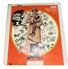 The Return of the Pink Panther CED VideoDisc 1982 RCA SelectaVision Peter Seller
