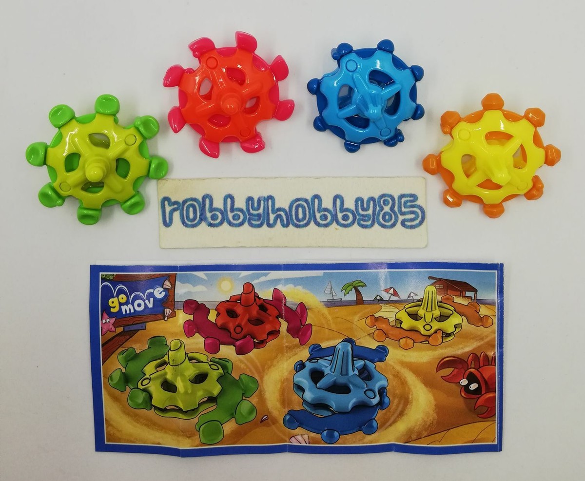 おもちゃ　玩具　雑貨　まとめ売り　18品 SPINNING TOPS COMPLETE SET WITH ALL PAPERS KINDER SURPRISE