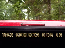 USS SEMMES DDG 18 Decal US NAVY Military USN S01
