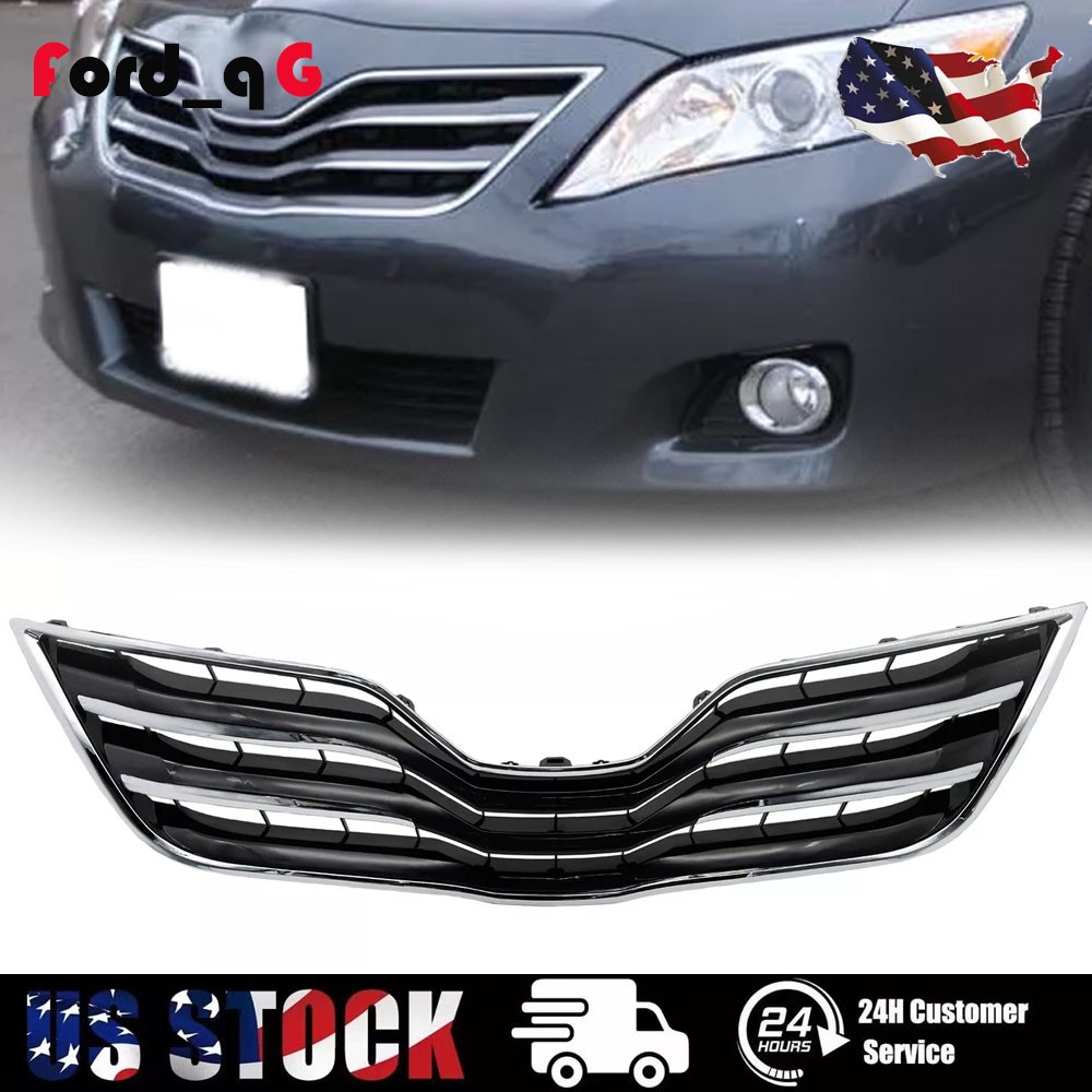 Fits 2010-2011 Toyota Camry LE XLE Front Bumper Upper Hood Grille Grille