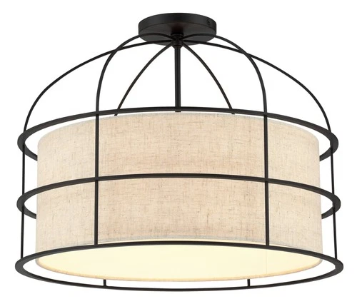 Minka Lavery 2155 Gateway Park 5 Light 20"W Cage Pendant - Brass - Picture 3 of 5
