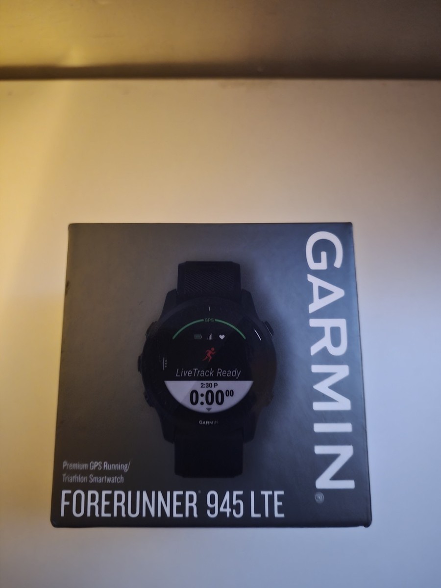 Garmin 010-02383-00 Black Forerunner 945 LTE Smartwatch for sale