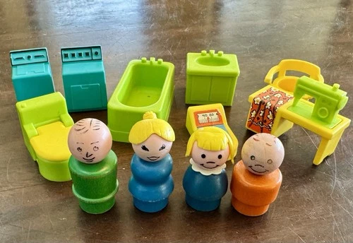 New ListingVintage 1970s Little People Utility Set #725 Complete