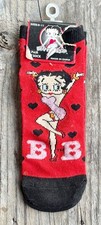 Betty Boop pair of socks. Size 9-11