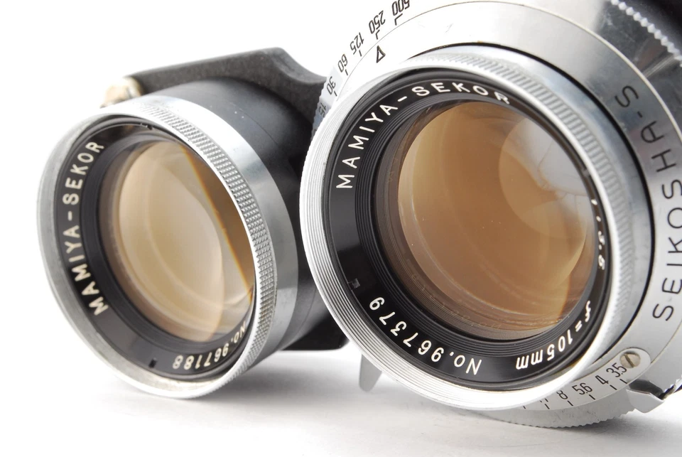 🎌 《 Почти как новый 》 Пленочная камера Mamiya C3 Pro TLR 6x6 Sekor 105 мм f/3.5 из Японии - Изображение 3 из 4