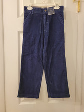 SONOMA NAVY BLUE CORDUROY CARPENTER PANTS BOYS SIZE 7 NEW WITH TAGS