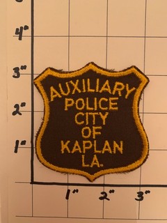 KAPLAN AUXILIARY POLICE LA LOUISIANA