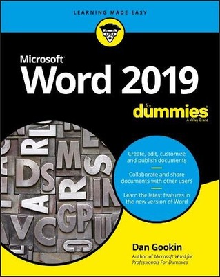 Dan Gookin Word 2019 For Dummies (Paperback) (UK IMPORT)