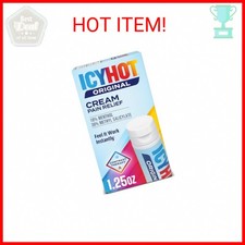 Icy Hot Original Pain Relief Cream, Fast-Acting Pain Relief with Menthol 10 and