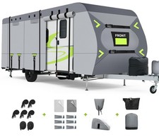 Heavy Duty 9-Layer RV Cover for 30-33ft Motorhome Camper Waterproof